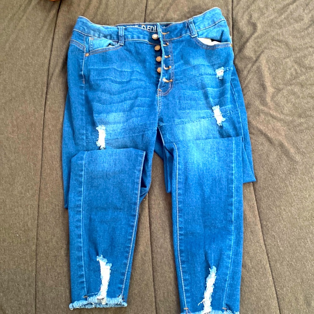 Dark jeans